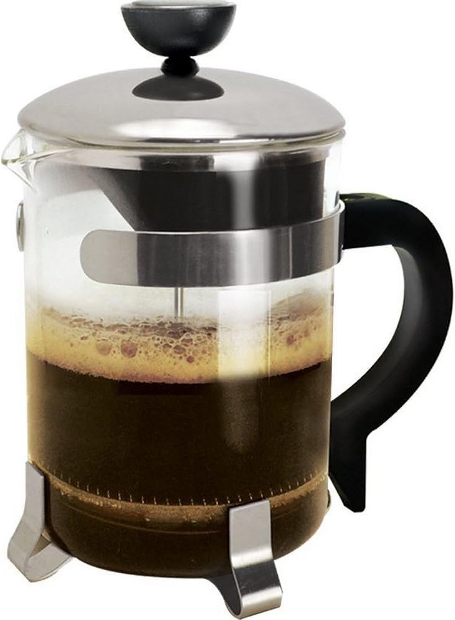 Primula 4 Cup Classic Coffee Press, Chrome 0.45 Liters