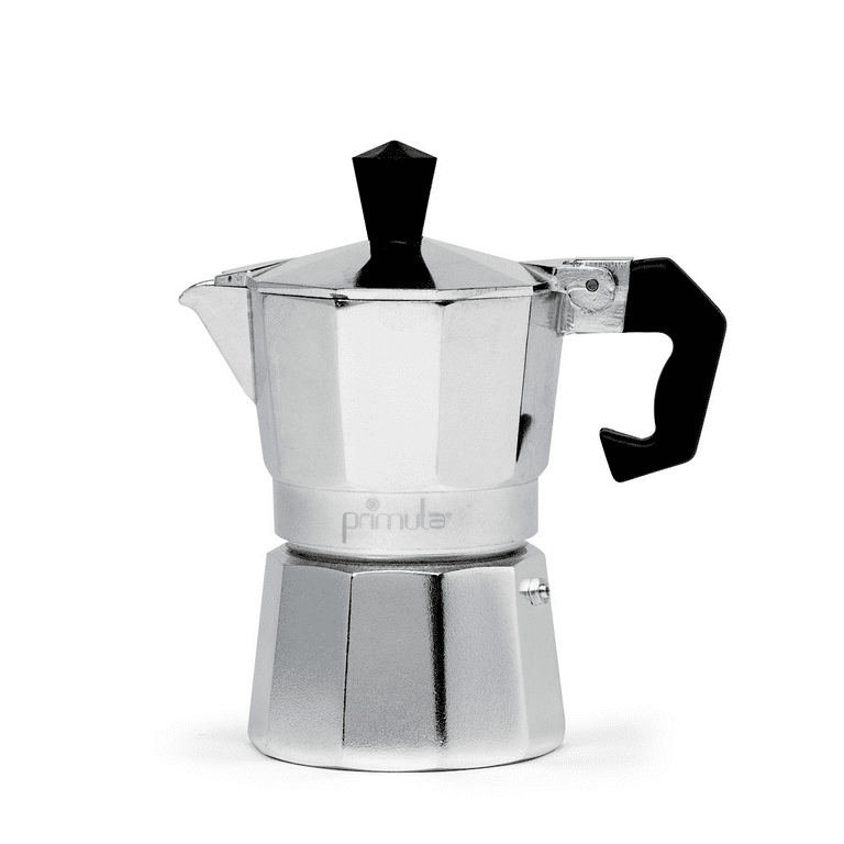 bonVIVO Intenca Stovetop Espresso Maker - Luxurious, Stainless