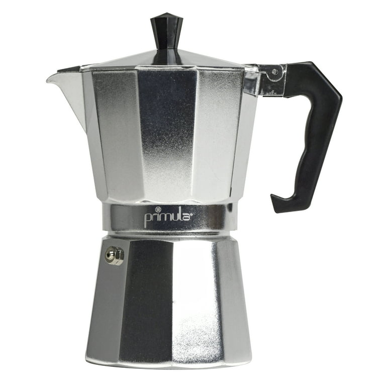 Primula TODAY Mario Aluminum 6 Cup Stovetop Espresso Maker - Polished 