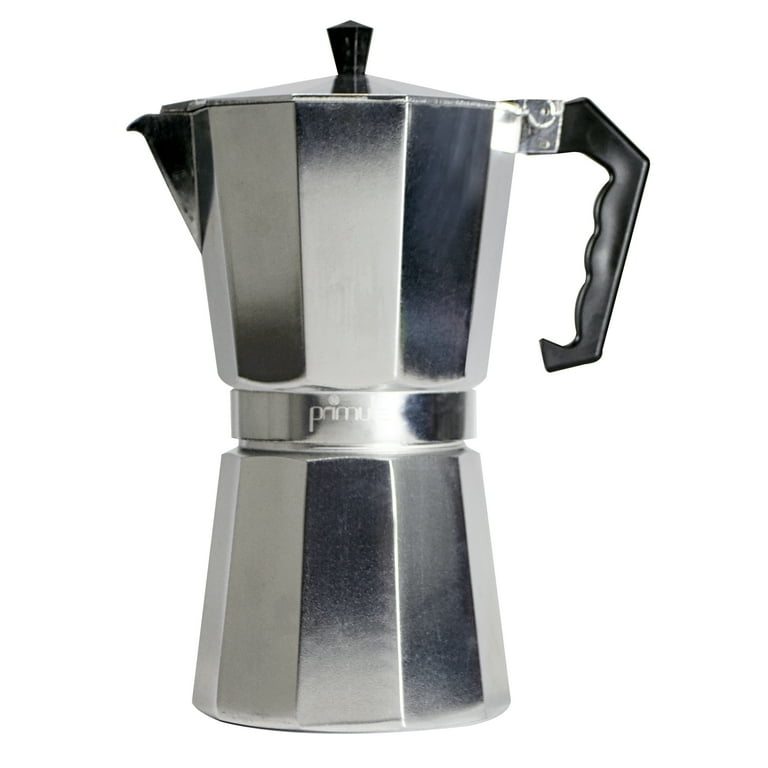 Shop Primula Aluminum 6 Cup Black Stovetop Espresso Maker