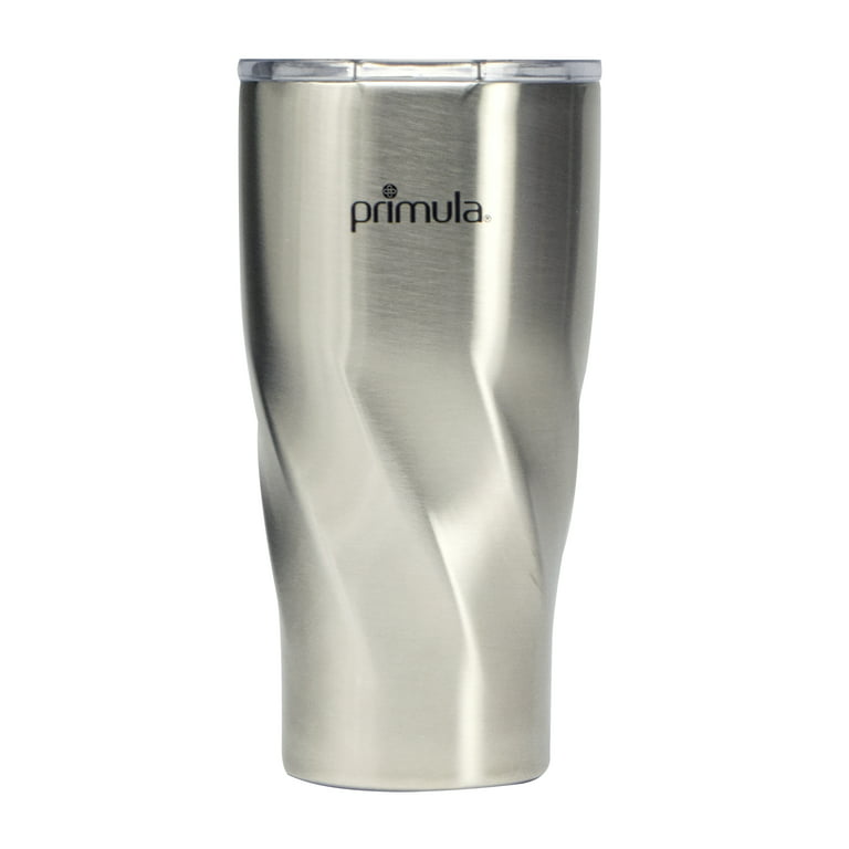  Primula Avalanche Double Walled Vacuum Sealed Thermal Insulated  Tumbl Stays Cold or Hot All Day Long, Reusable Thermos, 1 Count (Pack of  1), Brushed Stainless Steel: Home & Kitchen
