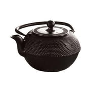Primula Black Cast Iron Tea Pot 40oz. w Stainless Infuser