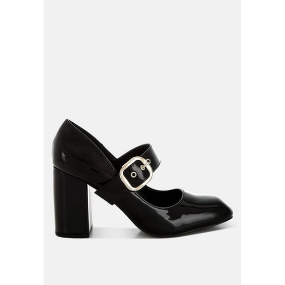 Primula Block Heel Mary Jane Sandals