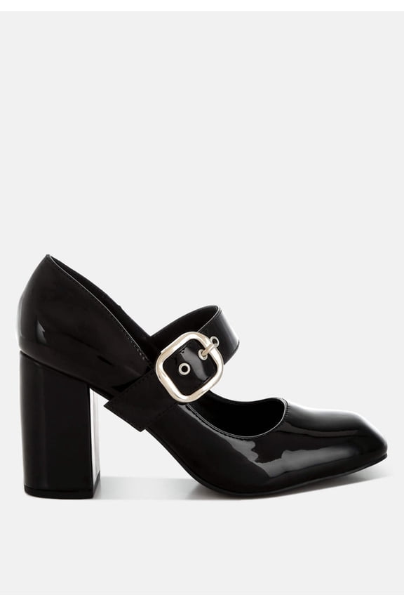 Primula Block Heel Mary Jane Sandals