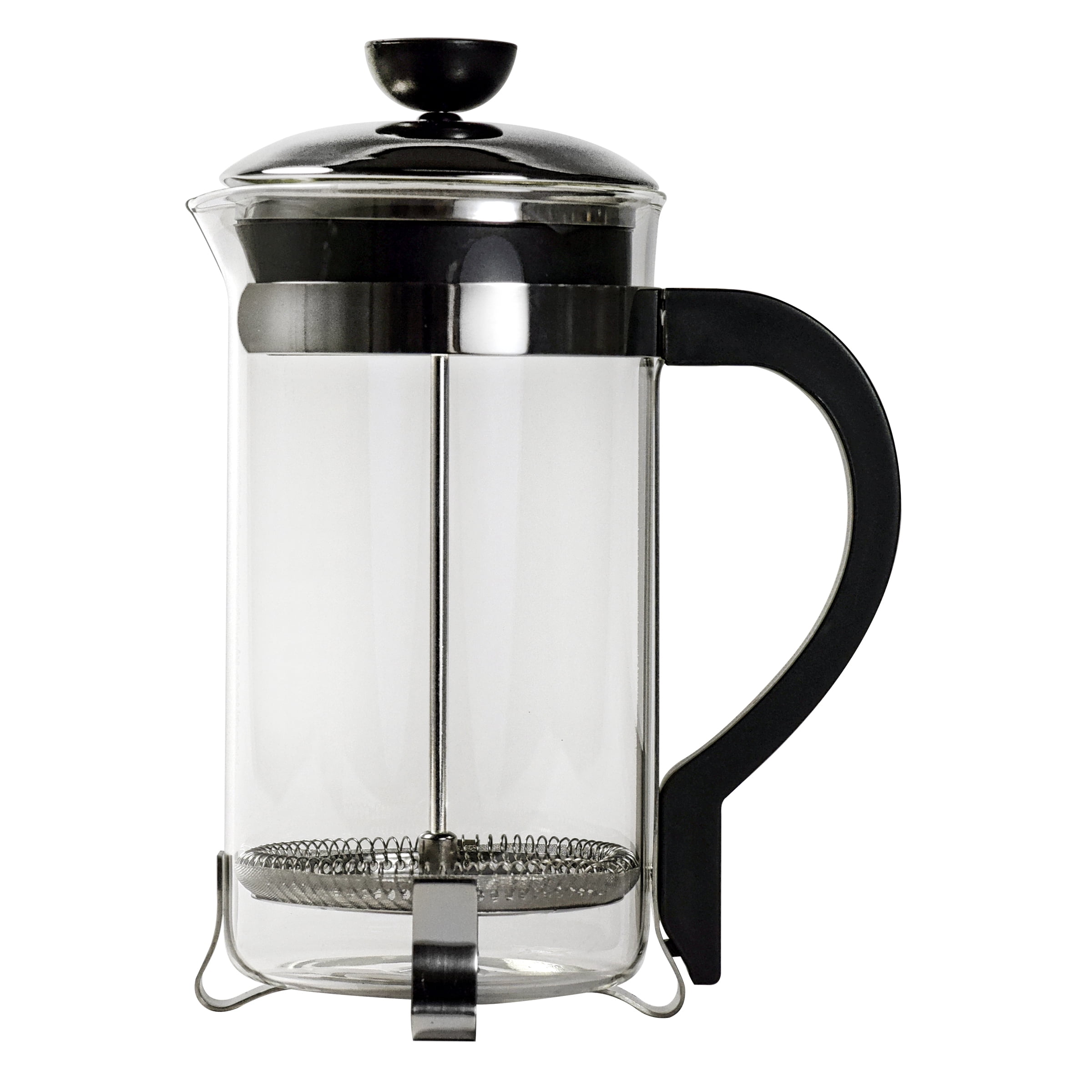 Epoca PCP-6408 Classic Glass 8 Cup Coffee Press With Black Handle