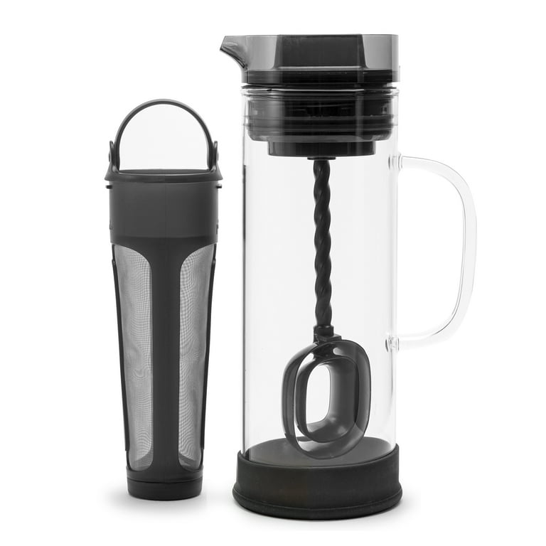 Cold Brew Coffee Maker - Glass - Stainless Steel - ApolloBox