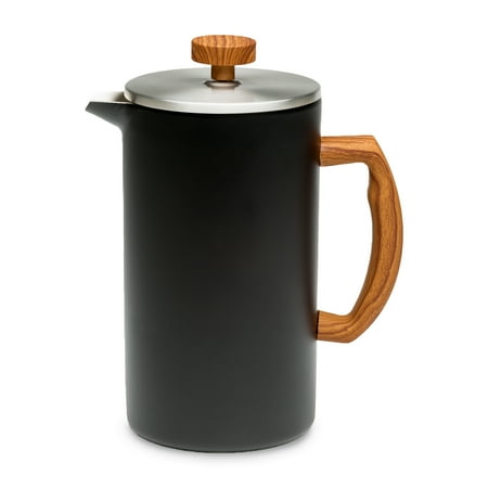 Primula Grant Double Wall Stainless Steel Coffee Press, 64 oz., Matte Black
