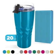 Primula Hot or Cold Thermal Travel Stainless Steel Tumbler 20 oz- Gift Box - Blue