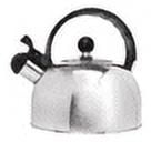 Primula 2.5 Qt Silver Stainless Steel Whistling Tea Kettle