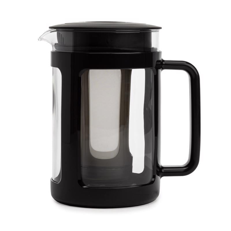 Primula 1.6 qt Black and Clear Cold Brew Coffee Maker