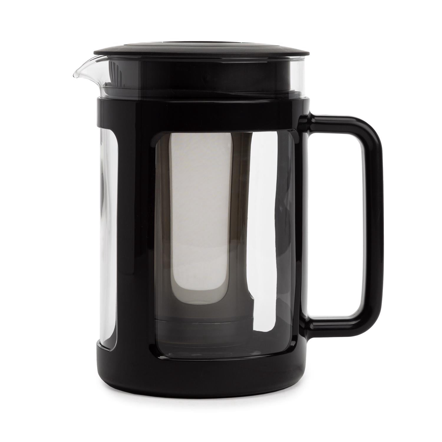 Primula Logan 1.6 qt Black/Clear Cold Brew Coffee Maker - Walmart.com
