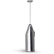 Primula Handheld Milk Frother Electric Hand Foam Lattes, Cappuccinos and Matcha, Stainless Steel Whisk, Battery Operated Foamer, Mini Frappe Maker Blender, One Size, Chrome