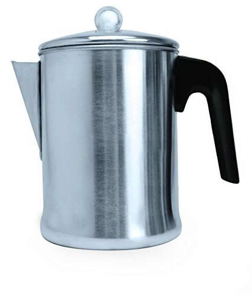 Primula Today Aluminum Stove Top Percolator Maker Durable, Brew Coffee