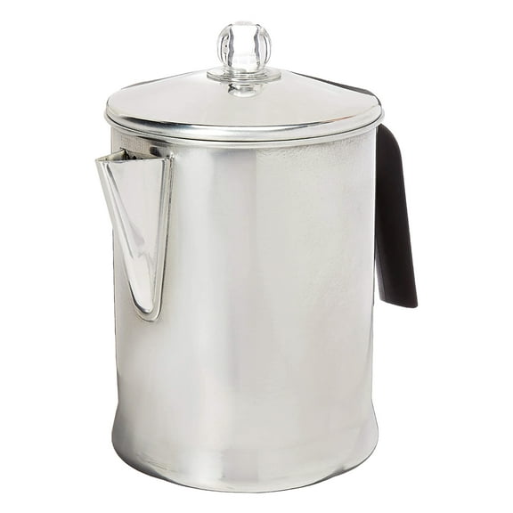 Primula Today Durable Aluminum Stove Top Percolator Maker Durable, Brew Coffee On Stovetop
