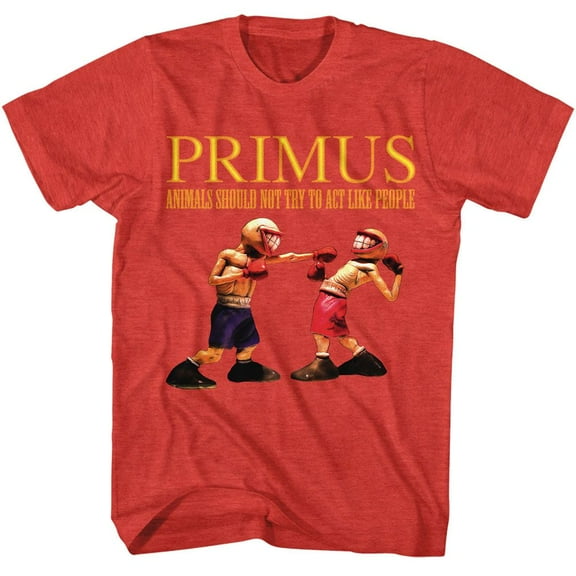 Primus Animals Red Heather T-Shirt