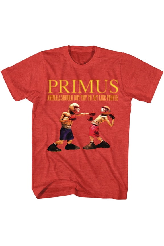 Primus Animals Red Heather T-Shirt