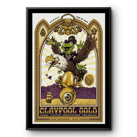 Primus Concert in Dillon, CO Poster June 28 2026 Poster