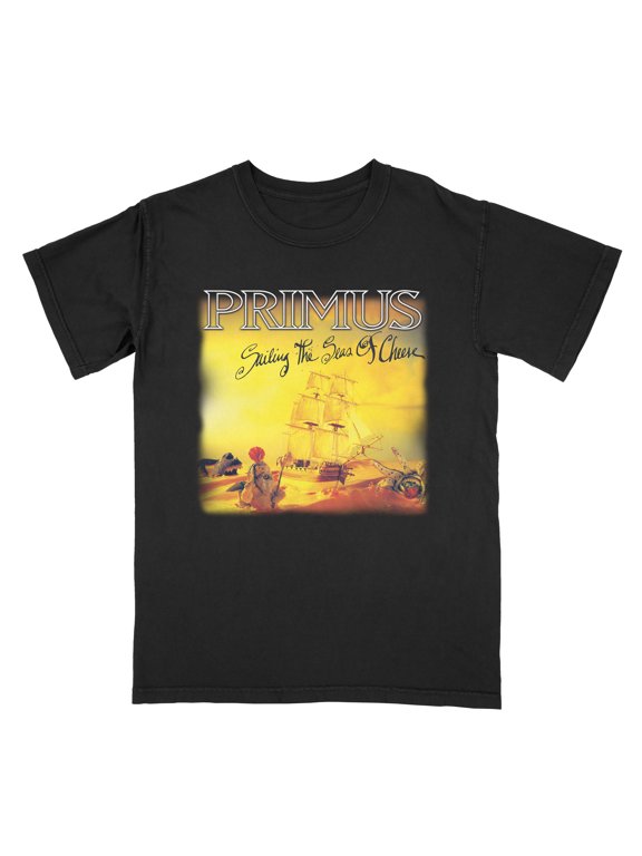 Primus Men's Sea of Cheese Logo T-Shirt X-Large | Officially Licensed