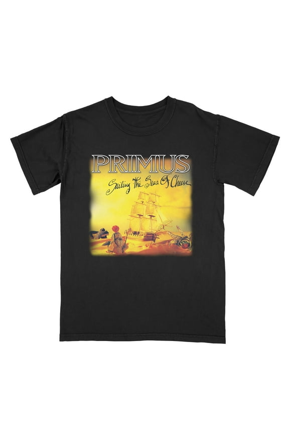 Primus Men's Sea of Cheese Logo T-Shirt X-Large | Officially Licensed