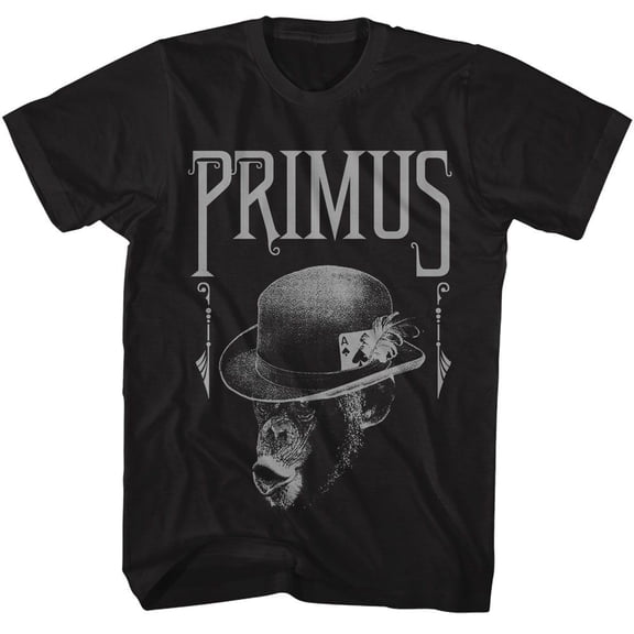 Primus Monkey Black Adult T-Shirt Xlt