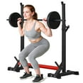 thumbnail image 1 of Primy 550Lbs Squat Rack Stand,Barbell Rack,Bench Press Rack Stand Home Gym Adjustable Weight Rack Multi-Function Weight Lifting, 1 of 6