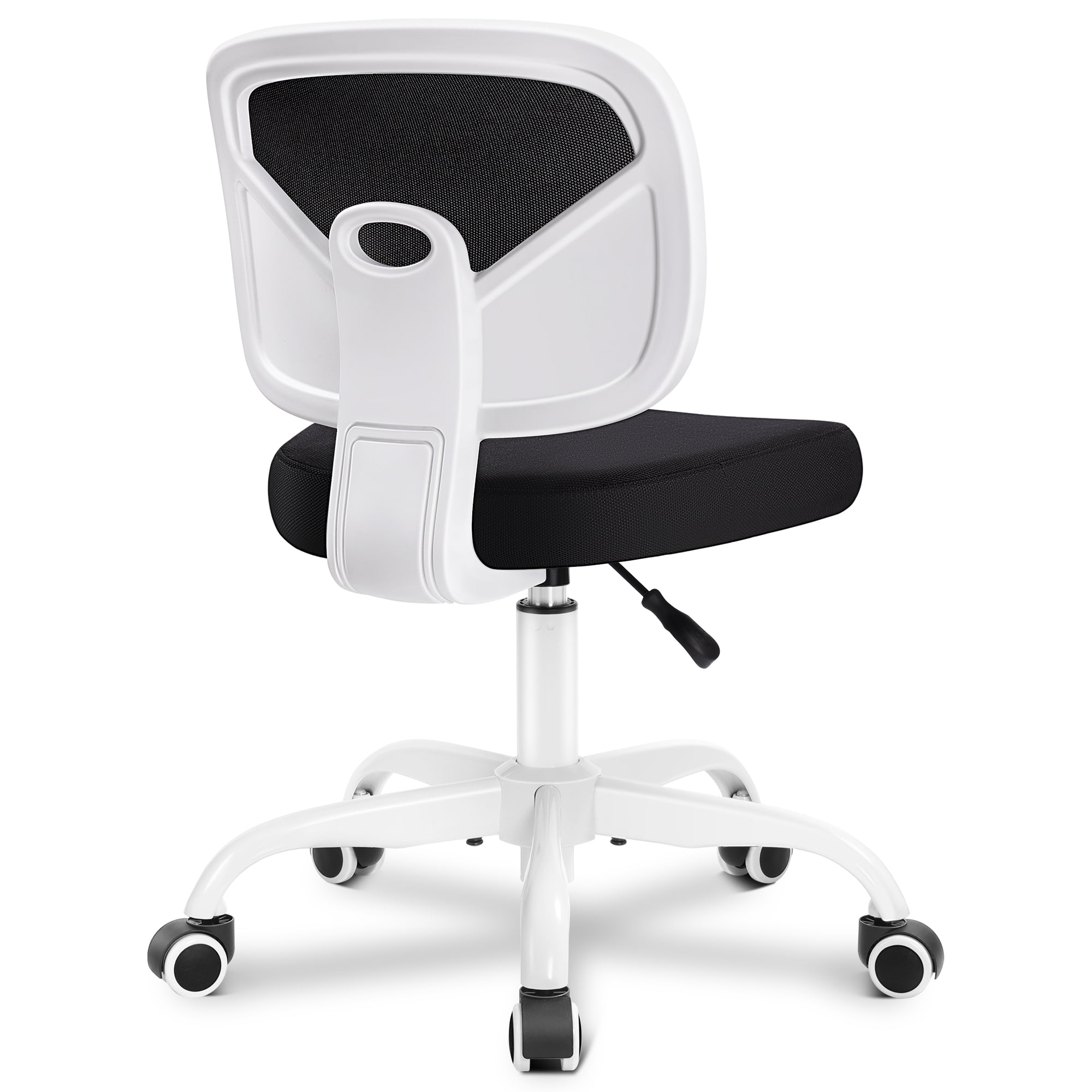 Primy Kids Desk Chair, White Study Chair for Boys Girls with Height