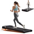 thumbnail image 1 of Primy Walking Pad with Incline, Portable Treadmill for Home, 4 in 1 Walking Pad Incline with Remote Control 300LB Capacity, 2.5HP Compact Treadmill with LED Display for Walking and Running, 1 of 8