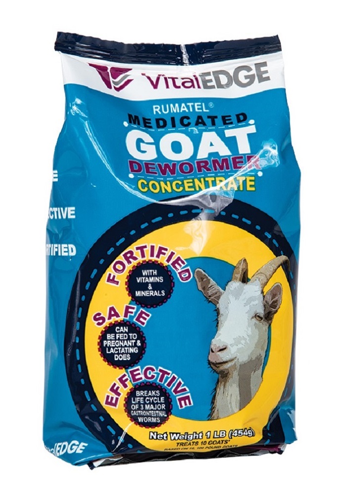 Prince 96024 Vital Edge 1 lb. Pack Goat Dewormer Rumatel Medicated