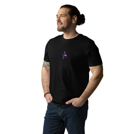Prince Abstract by T. Donovan Unisex Organic Cotton T-Shirt