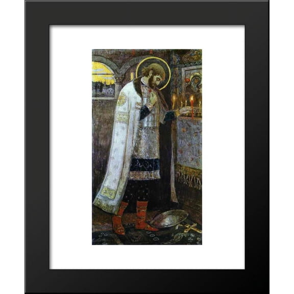 Prince Alexander Nevsky 20x24 Framed Art Print by Nesterov, Mikhail