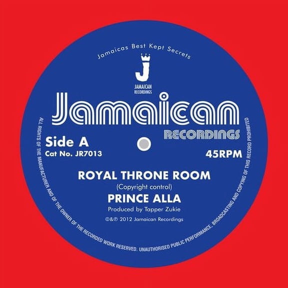 Prince Alla - Royal Throne Room/Hail Rastafari - Music & Performance - Vinyl [7-Inch]