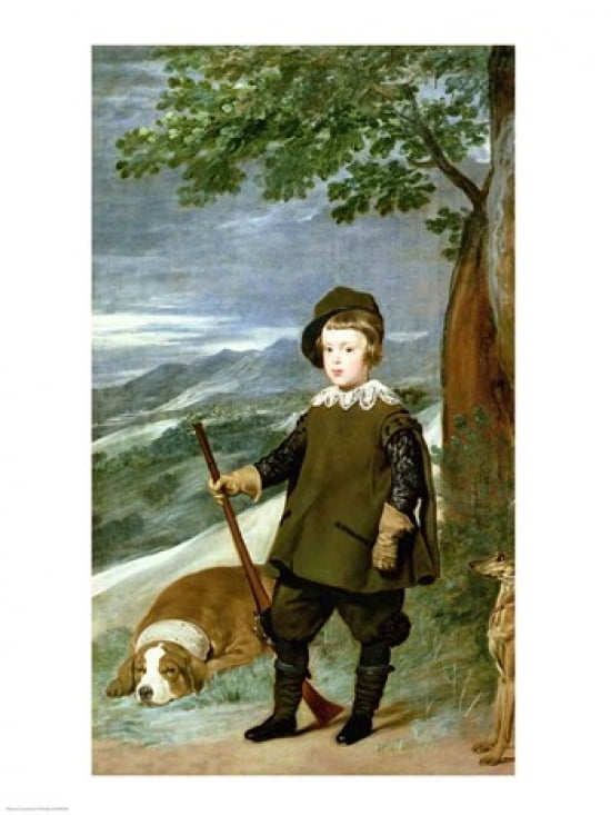 Prince Balthasar Carlos Canvas Art - Diego Velazquez (18 x 24)