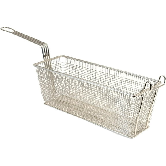 Prince Castle 17.13" x 5.63" x 6.14" Mesh Long Handle Fry Basket
