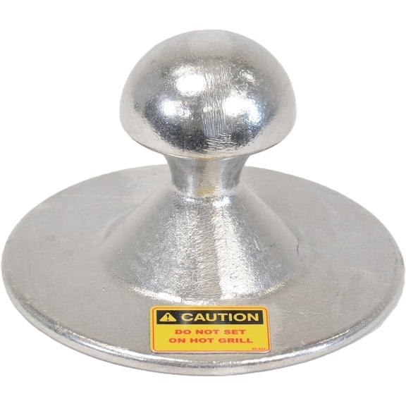 Prince Castle Stainless Steel Grill Press Searing Tool, Round