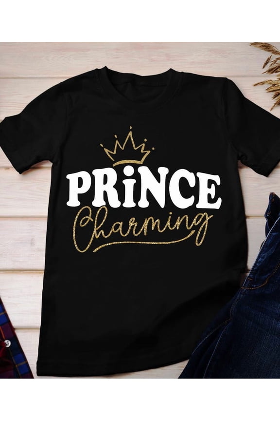 Prince Charming A Cool Fairy Tale Themed Graphic T-Shirt for Men, for men and women up to 5XL