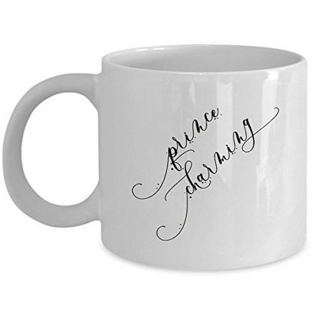 Prince Charming 11 oz Coffee Mug - Great Gift Idea White Ceramic