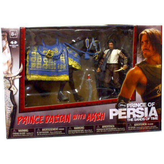 Prince Dastan with Aksh Action Figure Set 4 Inch Prince of Persia