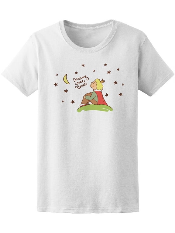 Prince Dreams Come True Women T-Shirt - Image by Shutterstock, Female Small