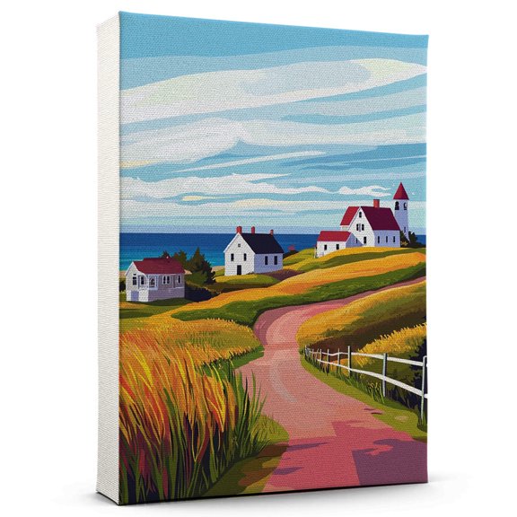 Prince Edward Island Canvas, Travel Canvas, City Prints Wall Decor, Prince Edward Canvas Decor, Prince Edward Island Travel Canvas, Prince Edward Canvas - 106AZ1137
