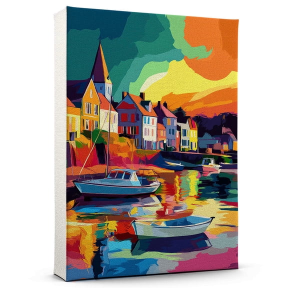 Prince Edward Island Travel Canvass, Prince Edward Canvass Wall Art, Prince Edward Island Canvas Decor Paintings, Prince Edward Pictures Canvas - 101AZ1126