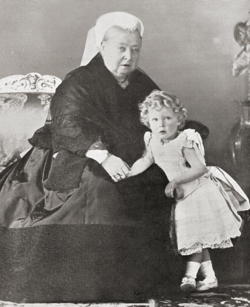 Prince Edward Later King Edward Viii At The Age Of 2 Canvas Art - Ken Welsh Design Pics (13 x 16)