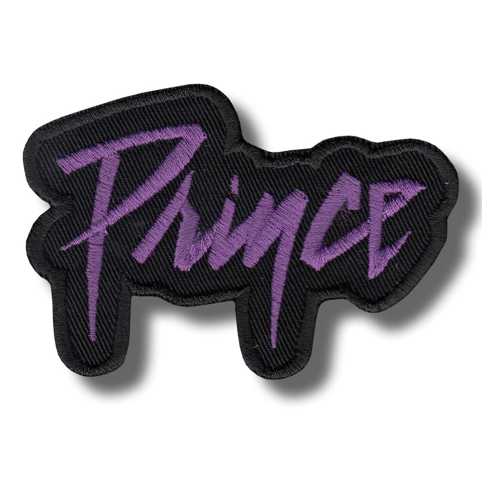 Prince Embroidered Patch for DIY Clothing Projects - Sew-On or Iron-On ...