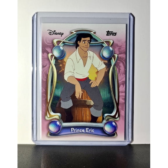 Prince Eric 2025 Topps Disney Wonder #39 Card The Little Mermaid