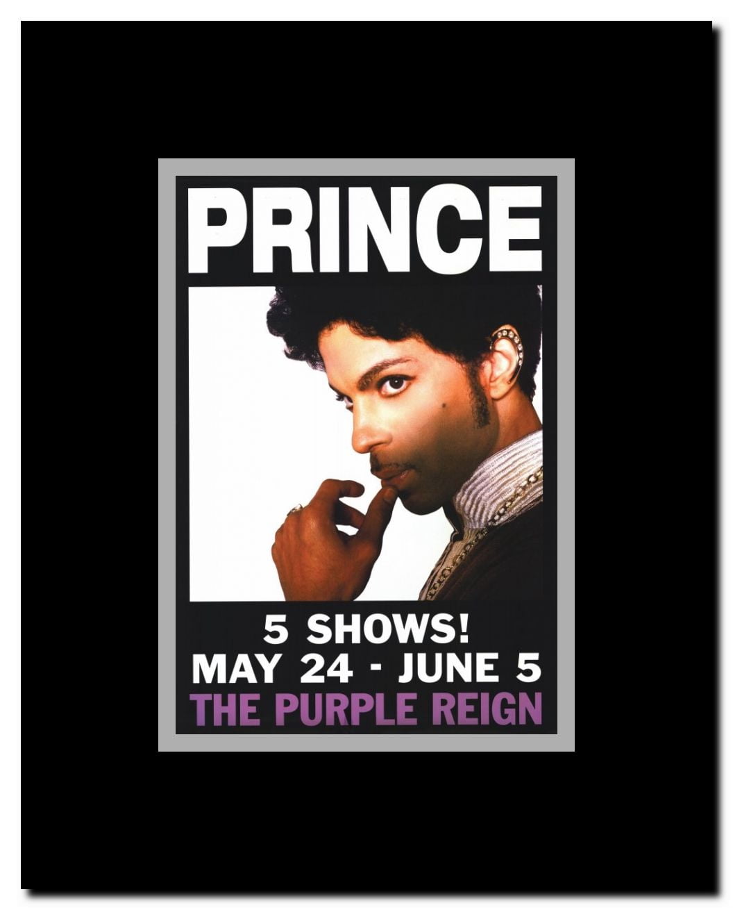 Prince Framed Movie Poster