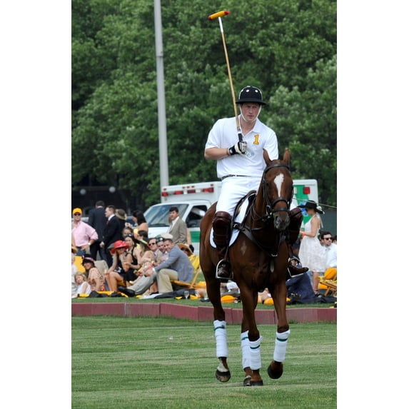 Prince Harry In Attendance For Veuve Clicquot Manhattan Polo Classic To Benefit American Friends Of Sentebale