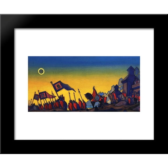 Prince Igor Campaign 20x24 Framed Art Print by Nicholas Roerich