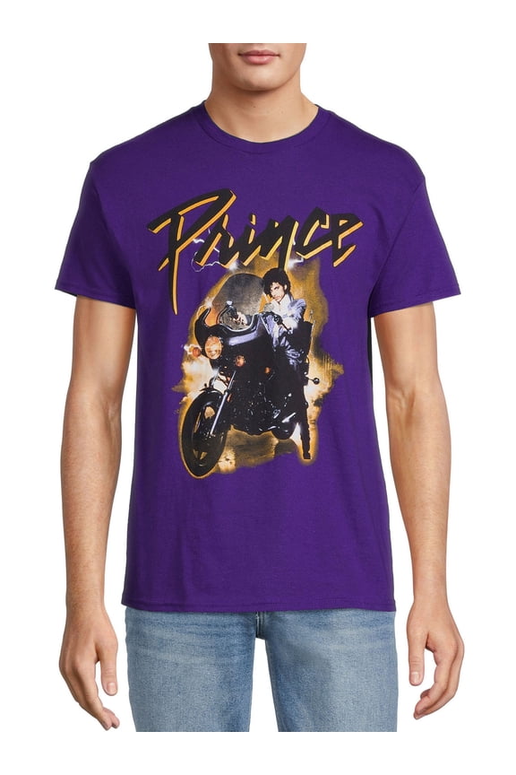 Men's Motorcycle Purple Rain Tee