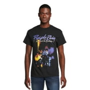 Prince Men's Purple Rain Graphic Tee with Short Sleeves, Sizes S-3XL