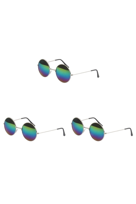 Prince Mirror Sunglasses Trendy Accessories Round Retro Reflective Men and Women