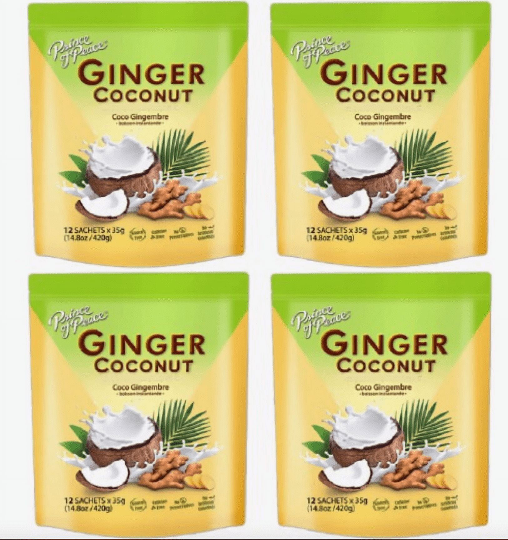 Prince Of Peace Dehydrated Ginger Coconut Milk Powder, Instant Beverage
